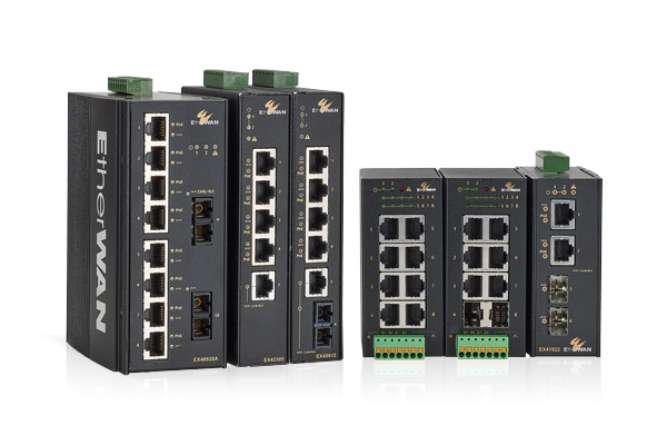 Hardened Unmanaged Ethernet Switches