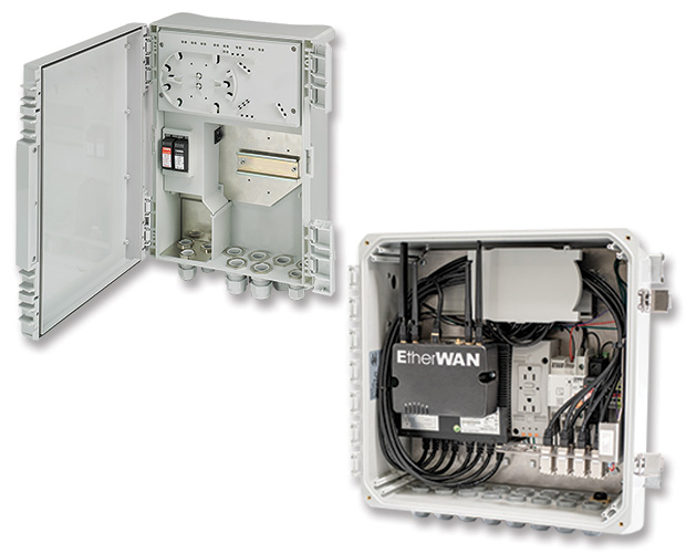 Integrated Managed Switch EasyPoE® Enclosures