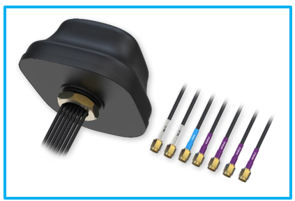 5G Combo MIMO Mobile/GNSS/Wi-Fi Roof SMA Antenna for EASYCELL5G