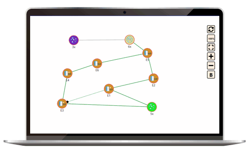 eVue network management interface
