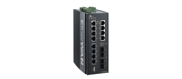 EtherWAN EX73900Xシリーズ 産業用10Gマネージドスイッチ
