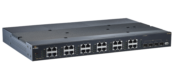 EtherWAN EX75900シリーズ 産業用PoEスイッチ