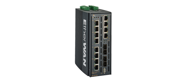 EtherWAN EX78900Xシリーズ IEEE 802.3bt産業用PoEスイッチ
