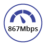 867Mbps