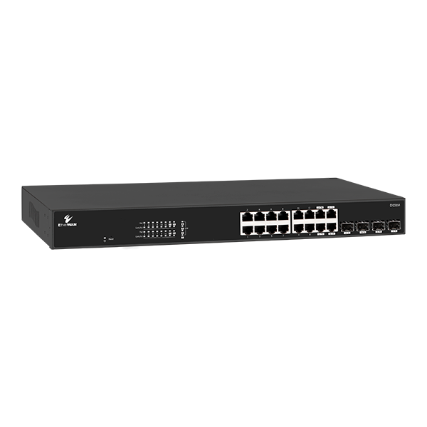 16-Port Gigabit PoE+ Switch – Unmanaged PoE Switch