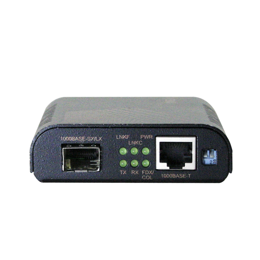 EM1020 Series 1000BASE-T to Gigabit SFP Media Converter