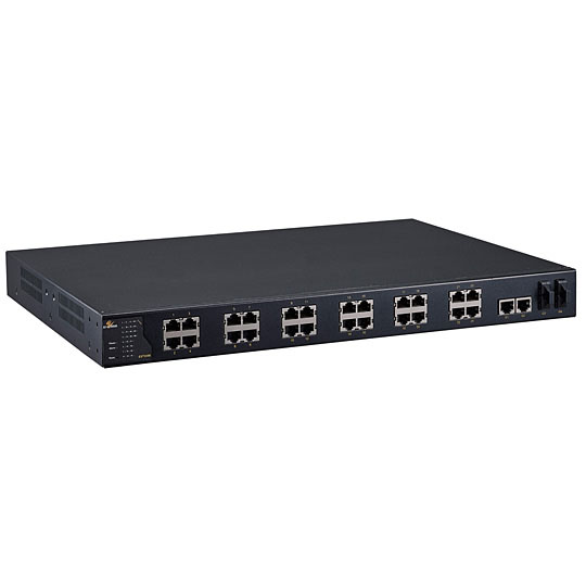 Industrial 8 Port Gigabit PoE Switch - 4 x PoE+ 30W - Power Over Ethernet -  Hardened GbE Layer/L2 Managed Switch - Rugged High Power Gigabit Network