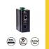 Hardened PoE 10/100/1000BASE-T to 100/1000BASE Dual Rate Media Converter