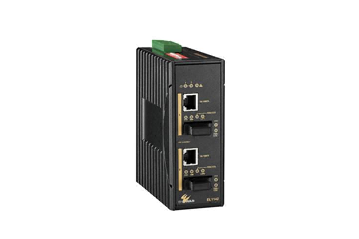 IEC 61850/IEEE 1613 強固級 2埠10/100BASE-TX +2埠100BASE-FX 光電轉換器