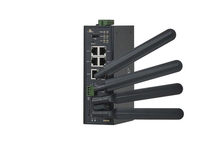 Industrial LTE Cellular with IEEE 802.11 a/b/g/n/ac Wi-Fi Gateway