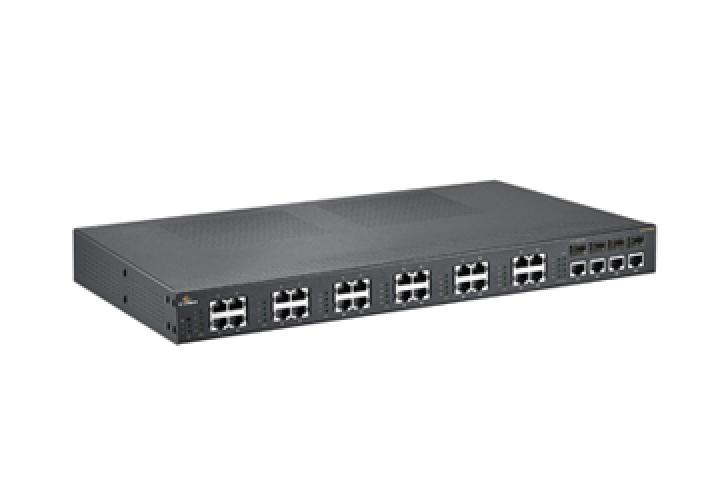 IEC 61850-3/IEEE 1613 Managed 24-port 10/100BASE and 4-port Gigabit Ethernet Switch with SFP options