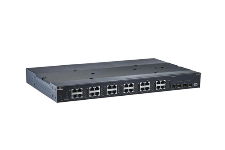 Hardened Managed 28-Port Gigabit PoE Ethernet Switch