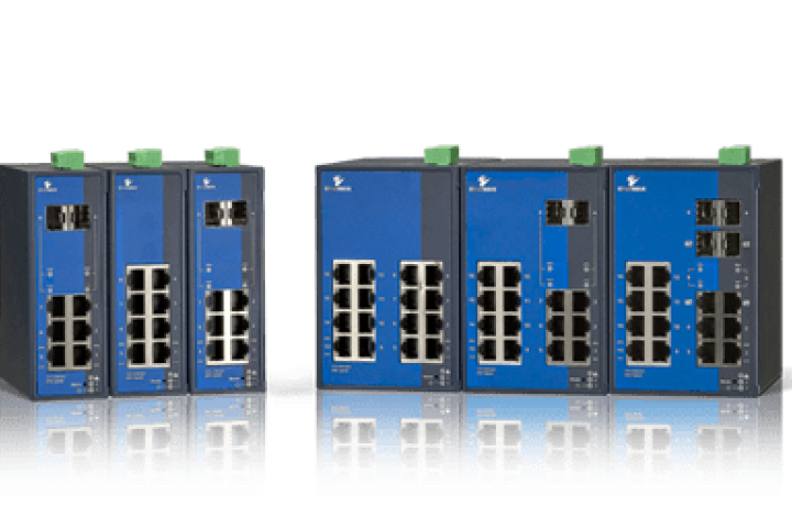 Hardened Managed 5 to 16-Port Fast/Gigabit Ethernet Switch