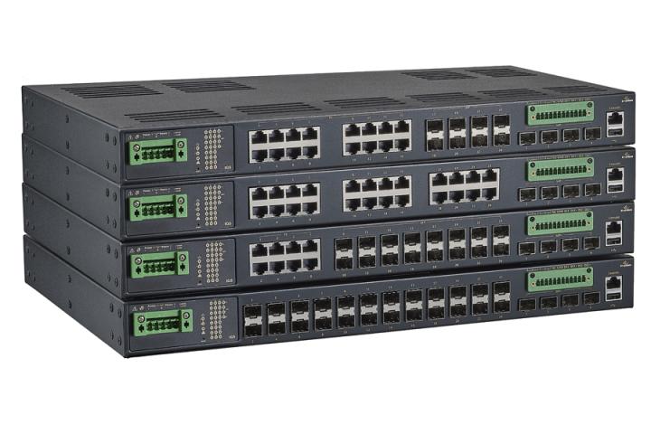IEC 61850-3/IEEE 1613 Lite L3 Hardened Managed Gigabit Switch