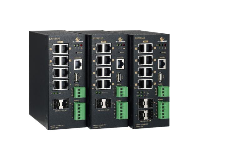 Hardened Managed 8-Port Gigabit PoE++ and 4-Port 100/1G/2.5G SFP Ethernet Switch
