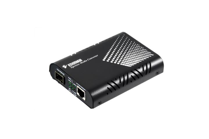 10/100/1000BASE-TX - 100/1000BASE-X Dual Rate SFP 光電轉換器