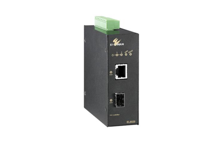 強固級 10/100/1000BASE-TX轉100/1000 SFP 光電轉換器