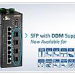 EtherWAN industrial PoE switches with DDM support