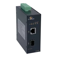 EL8020 Series Hardened 10/100/1000BASE-TX to 100/1000 SFP Media Converter