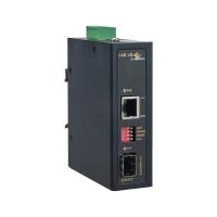 EL8315: Hardened PoE++ 10/100/1000BASE-T to 100/1000 Dual Rate SFP Media Converter