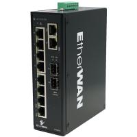 EX46910 Hardened Unmanaged Gigabit PoE and Gigabit RJ45/SFP Combo Ethernet Switch