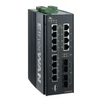 EX73900X Series: IEC 61850-3/IEEE 1588 Hardened Managed 12-port Gigabit and 4x 1G/2.5G/10G SFP+ Ethernet Switch EX73900X Series: IEC 61850-3/IEEE 1588 Hardened Managed 12-port Gigabit and 4x 1G/2.5G/10G SFP+ Ethernet Switch