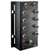 ER52000 Series Hardened Unmanaged 8-port 10/100BASE M12 (8 PoE) + 2-port 10/100/1000BASE M12 Ethernet Switch