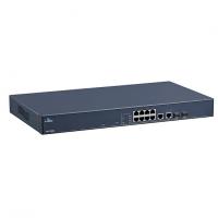 EX17082A Unmanaged 8-port PoE (IEEE802.3at) 10/100BASE-TX and 2-port combo Gigabit SFP Ethernet Switch