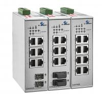 EX43000 Series Industrial Unmanaged 6 to 8-port 10/100BASE-TX and 1 to 2-port 100BASE-FX Ethernet Switch