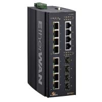 EX73900 Series IEC 61850-3/IEEE 1613 Lite L3 Hardened Managed 16-port Gigabit Ethernet Switch
