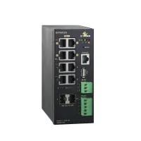 Hardened Managed 8-Port Gigabit 802.3bt PoE++ and 4-Port 100/1G/2.5G SFP Ethernet Switch