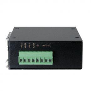 EL8020 Series Hardened 10/100/1000BASE-TX to 100/1000 SFP Media Converter