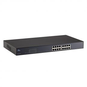 EX17016 Web-smart 16-port 10/100BASE-TX PoE (IEEE 802.3at) Ethernet Switch