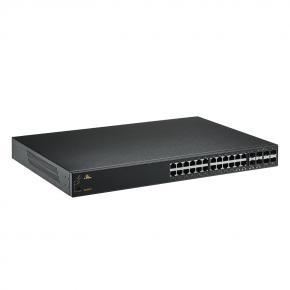 EX25611 Managed 24-port 10/100/1000BASE-T (4-port SFP Combo) and 4-port 1G/10G SFP+ Ethernet Switch