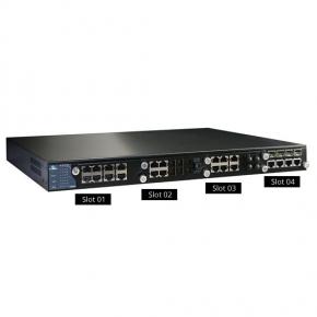 EX29000 Series IEC 61850-3/IEEE 1613 Modularized Managed 4 to 24-port 10/100BASE and 4-port Gigabit Ethernet Switch with SFP options