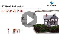 60W PoE Switch EX78602