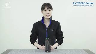 EX73900E Hardened Managed Gigabit Switch EX73900E Hardened Managed Gigabit Switch